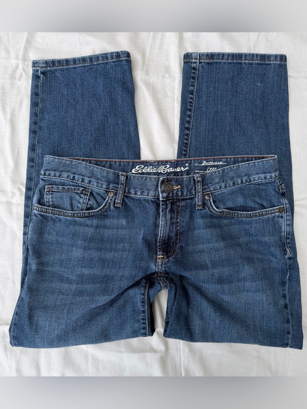 Y2K Eddie Bauer Crop Jeans